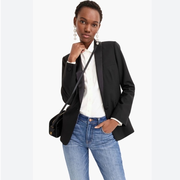 NEW J. Crew Tuxedo Blazer - Picture 3 of 16